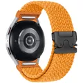 Bracelet parachute tressé 40 à 47 mm pour Samsung Galaxy Watch – Couleur du bracelet Orange