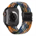 Bracelet paracorde tressé pour Apple Watch 38 à 49 mm – Couleur du bracelet 12 camouflage colorf