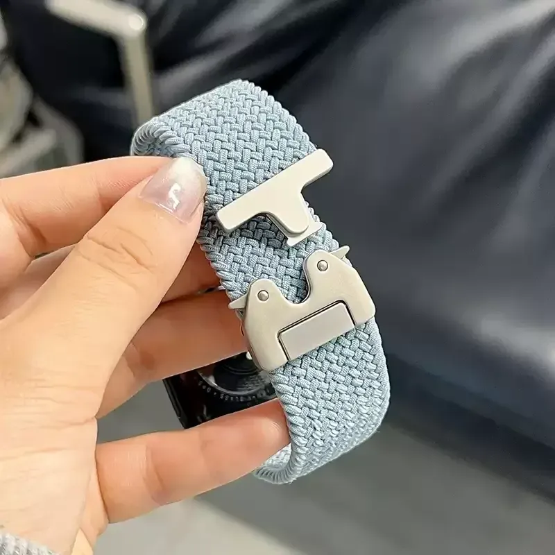 Bracelet paracorde tressé pour Apple Watch 38 à 49 mm