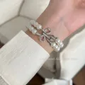 Bracelet perles nœud extensible 38 à 49 mm – 5