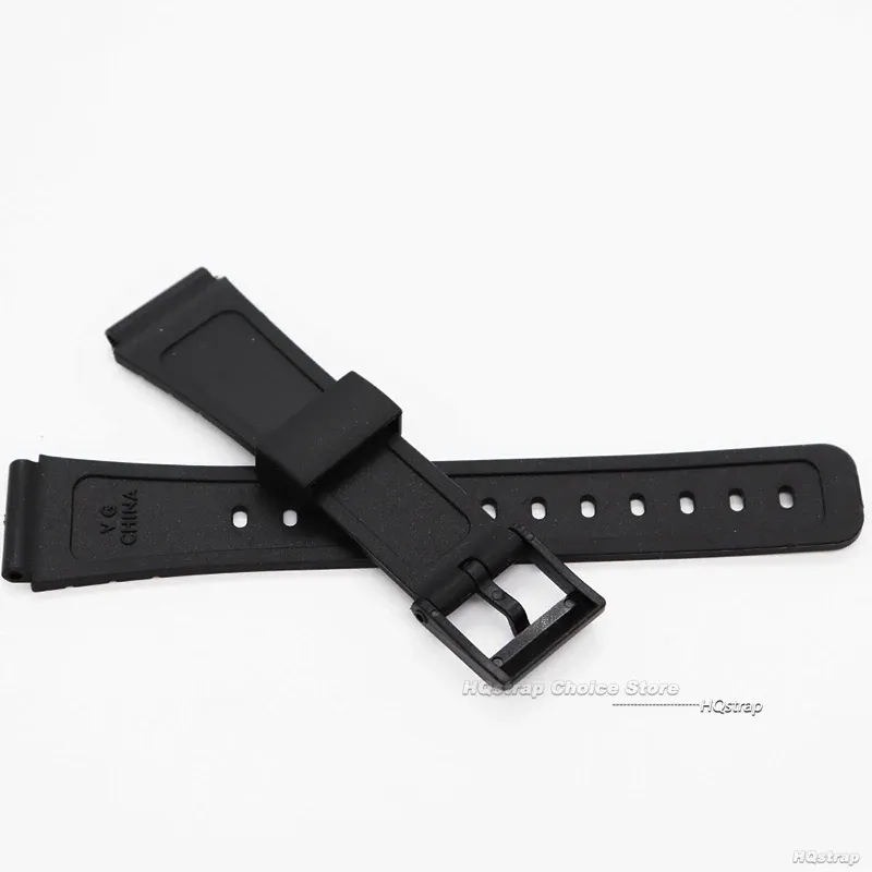 Bracelet résine et silicone Casio 12 à 22 mm