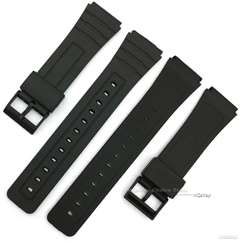 Bracelet résine et silicone Casio 12 à 22 mm