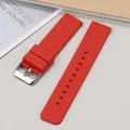 Bracelet silicone 10 à 24 mm à dégagement rapide universel – Couleur du bracelet Red