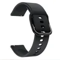 Bracelet silicone 18 à 22 mm pour Garmin et Venu – Couleur du bracelet Black