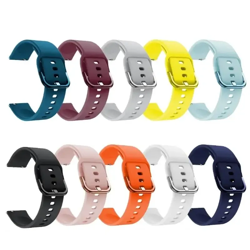 Bracelet silicone 18 à 22 mm pour Garmin et Venu