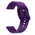 Bracelet silicone 18 à 22 mm pour Garmin et Venu – Couleur du bracelet Purple