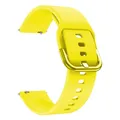 Bracelet silicone 18 à 22 mm pour Garmin et Venu – Couleur du bracelet Yellow