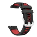 Bracelet silicone 18 à 22 mm pour Garmin et Vivoactive – Couleur du bracelet BLANC (10)