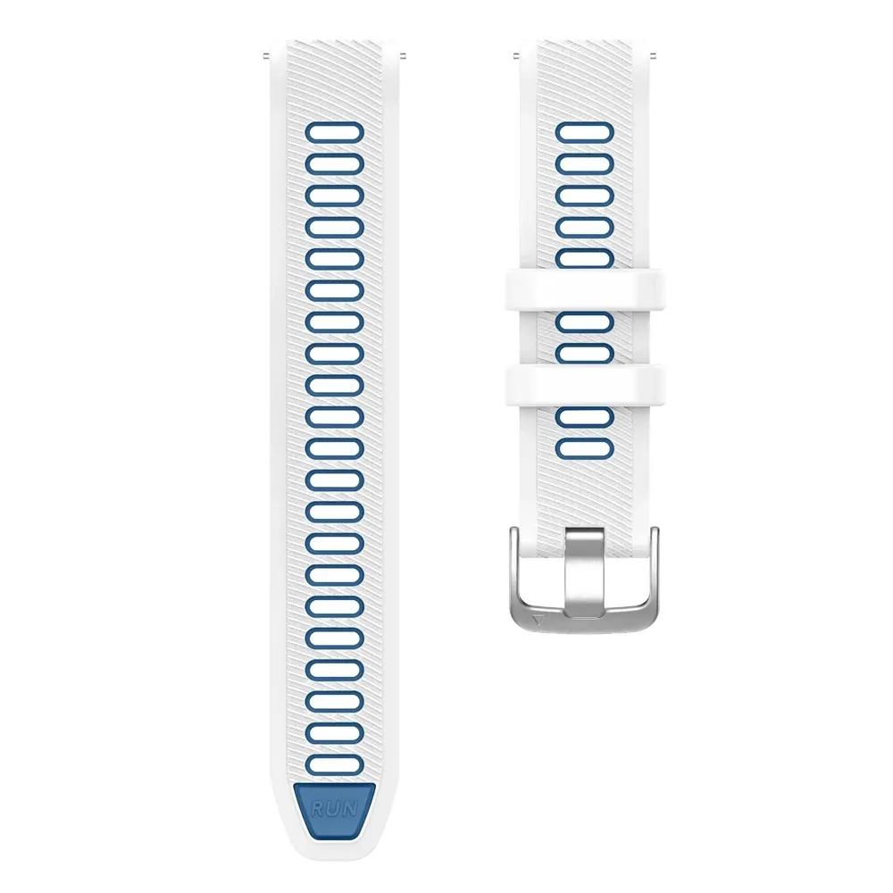 Bracelet silicone 18 à 22 mm pour Garmin et Vivoactive