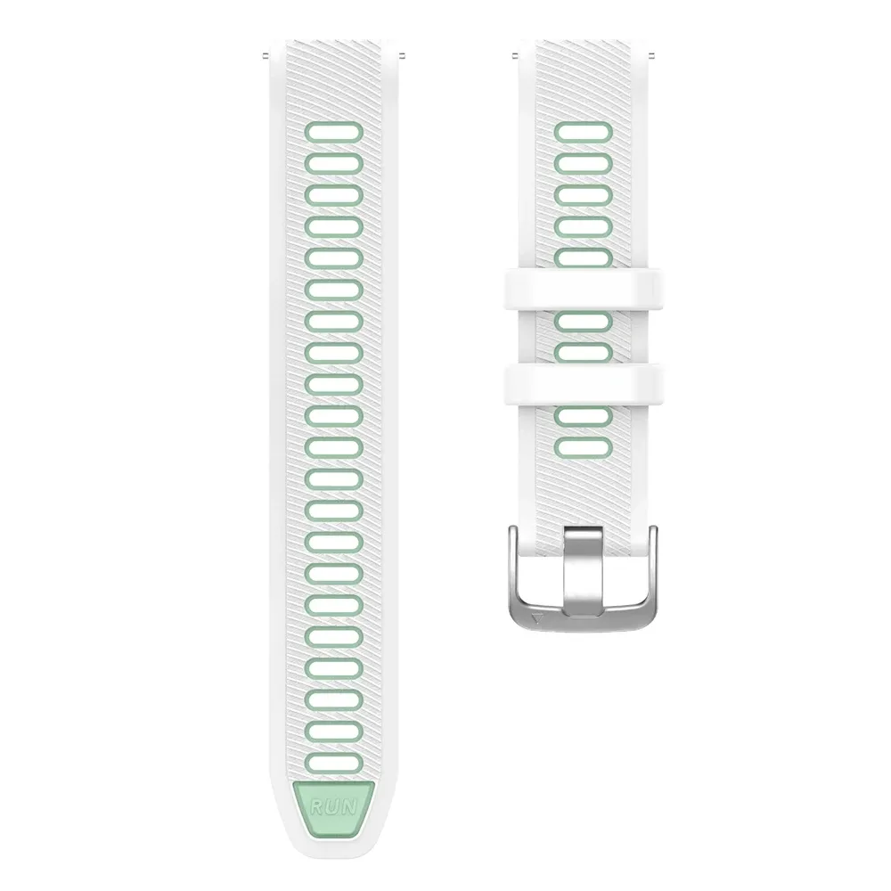 Bracelet silicone 18 à 22 mm pour Garmin et Vivoactive