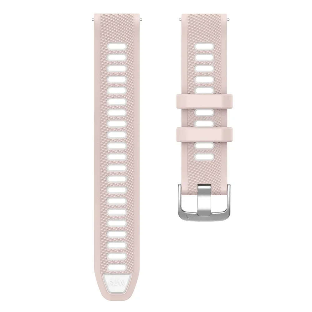 Bracelet silicone 18 à 22 mm pour Garmin et Vivoactive