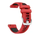 Bracelet silicone 18 à 22 mm pour Garmin et Vivoactive – Couleur du bracelet MARRON (14)