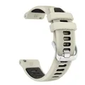Bracelet silicone 18 à 22 mm pour Garmin et Vivoactive – Couleur du bracelet MOUVE FUMÉE (04)