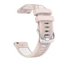 Bracelet silicone 18 à 22 mm pour Garmin et Vivoactive – Couleur du bracelet Rose (09)