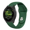 Bracelet silicone 18 à 22 mm pour Garmin Forerunner Venu – Couleur du bracelet ArmyGreen