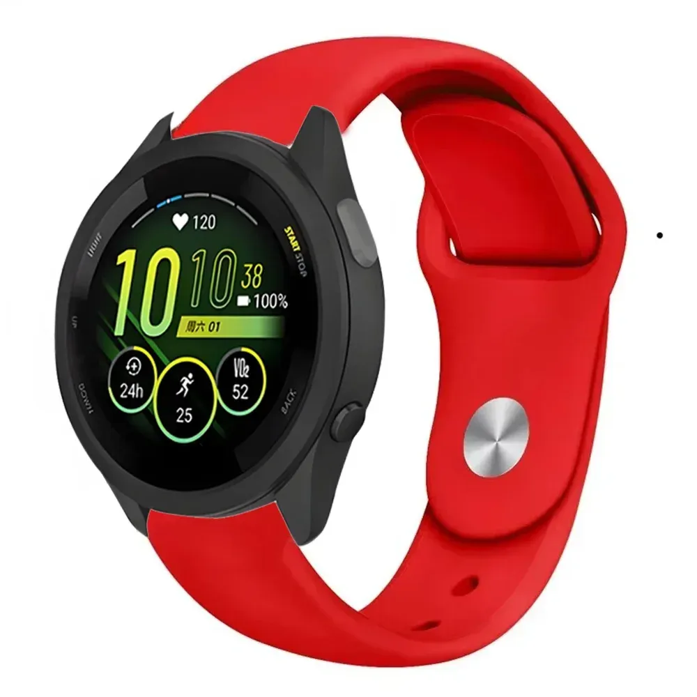 Bracelet silicone 18 à 22 mm pour Garmin Forerunner Venu