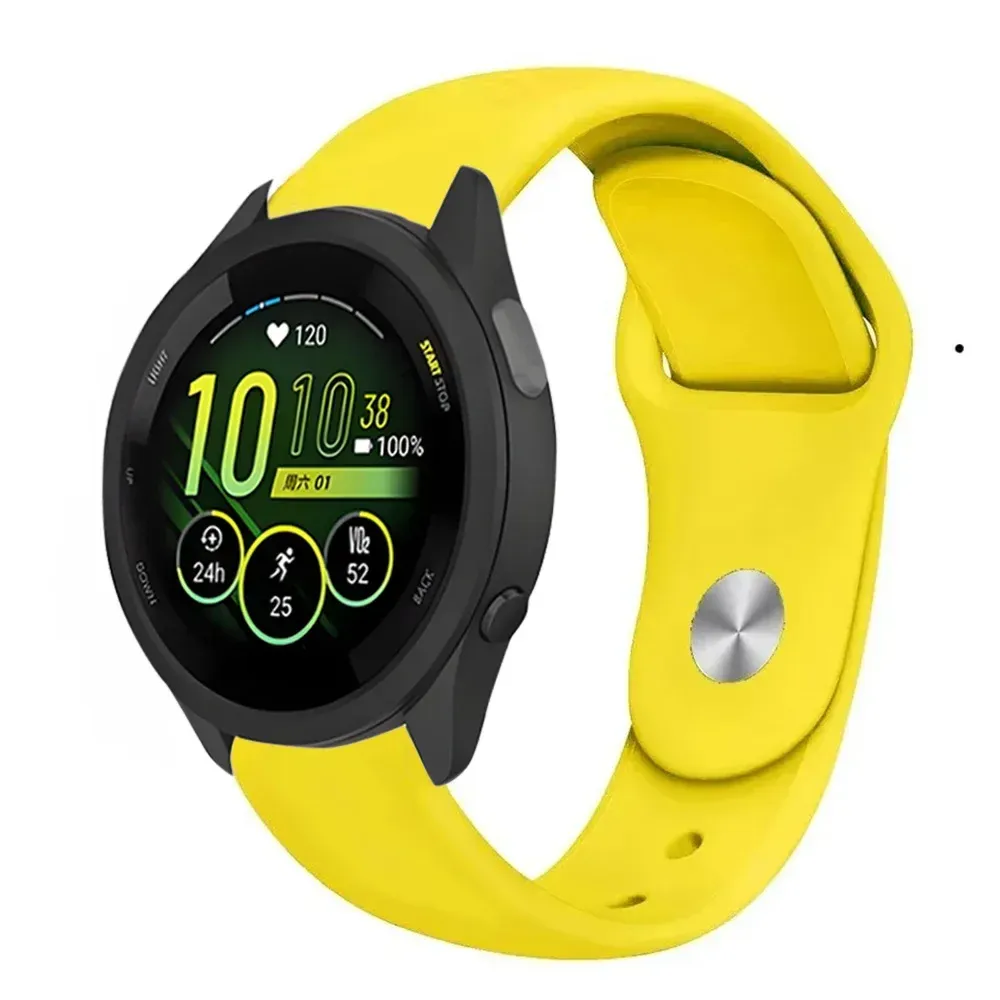 Bracelet silicone 18 à 22 mm pour Garmin Forerunner Venu