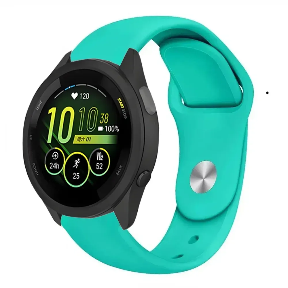 Bracelet silicone 18 à 22 mm pour Garmin Forerunner Venu