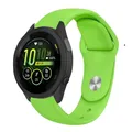 Bracelet silicone 18 à 22 mm pour Garmin Forerunner Venu – Couleur du bracelet Green