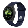 Bracelet silicone 18 à 22 mm pour Garmin Forerunner Venu – Couleur du bracelet Midnight blue