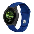Bracelet silicone 18 à 22 mm pour Garmin Forerunner Venu – Couleur du bracelet Royal blue