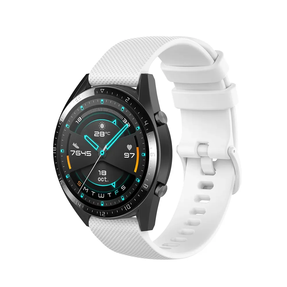 Bracelet silicone 18 à 22 mm pour Garmin Vivoactive Venu