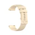 Bracelet silicone 18 à 22 mm pour Garmin Vivoactive Venu – Couleur du bracelet g-beige