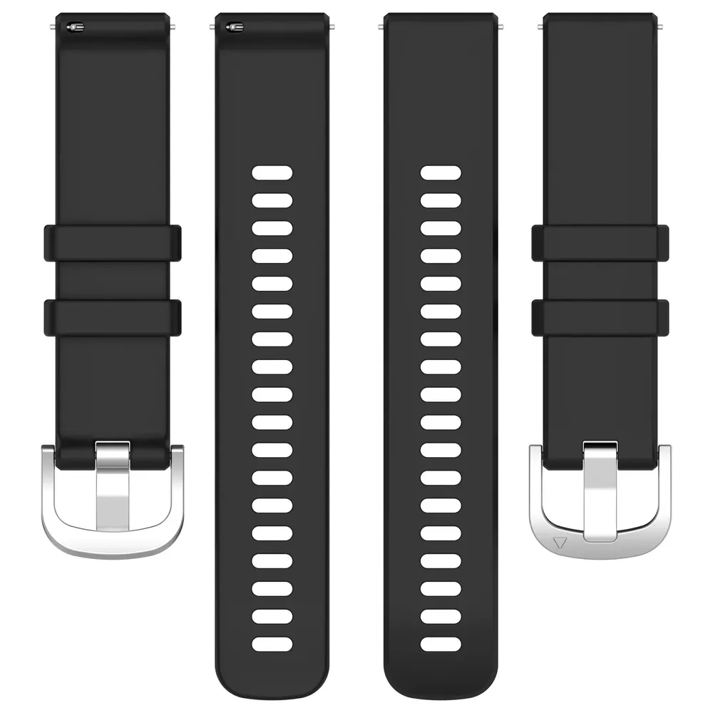 Bracelet silicone 18 à 22 mm pour montre Xiaomi S4