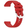 Bracelet silicone 18 à 22 mm pour montre Xiaomi S4 – Couleur du bracelet Rouge