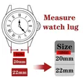Bracelet silicone 18 à 22 mm pour Samsung et Huawei – 6