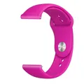 Bracelet silicone 18 à 22 mm pour Samsung et Huawei – Couleur du bracelet Barbie powder-20