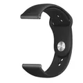 Bracelet silicone 18 à 22 mm pour Samsung et Huawei – Couleur du bracelet black-2