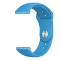 Bracelet silicone 18 à 22 mm pour Samsung et Huawei – Couleur du bracelet Blue-24