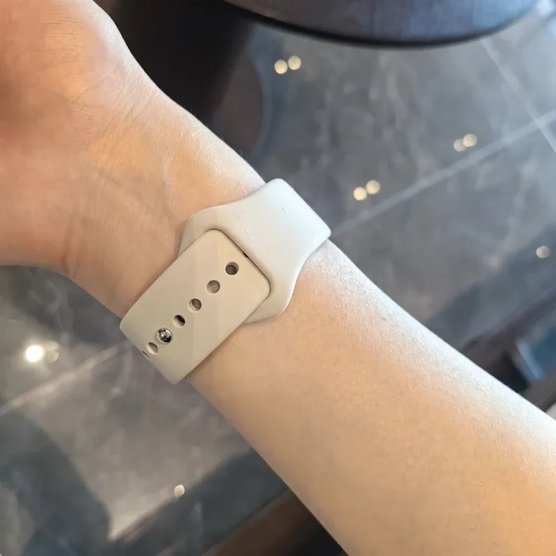 Bracelet silicone 18 à 22 mm pour Samsung et Huawei