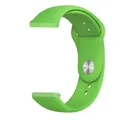 Bracelet silicone 18 à 22 mm pour Samsung et Huawei – Couleur du bracelet Grass-green-4