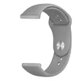 Bracelet silicone 18 à 22 mm pour Samsung et Huawei – Couleur du bracelet gray-5