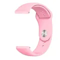 Bracelet silicone 18 à 22 mm pour Samsung et Huawei – Couleur du bracelet pink-15