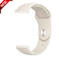 Bracelet silicone 18 à 22 mm pour Samsung et Huawei – Couleur du bracelet Starlight 41