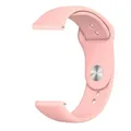 Bracelet silicone 18 à 22 mm pour Samsung et Huawei – Couleur du bracelet Vintage rose-29