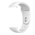 Bracelet silicone 18 à 22 mm pour Samsung et Huawei – Couleur du bracelet white-16