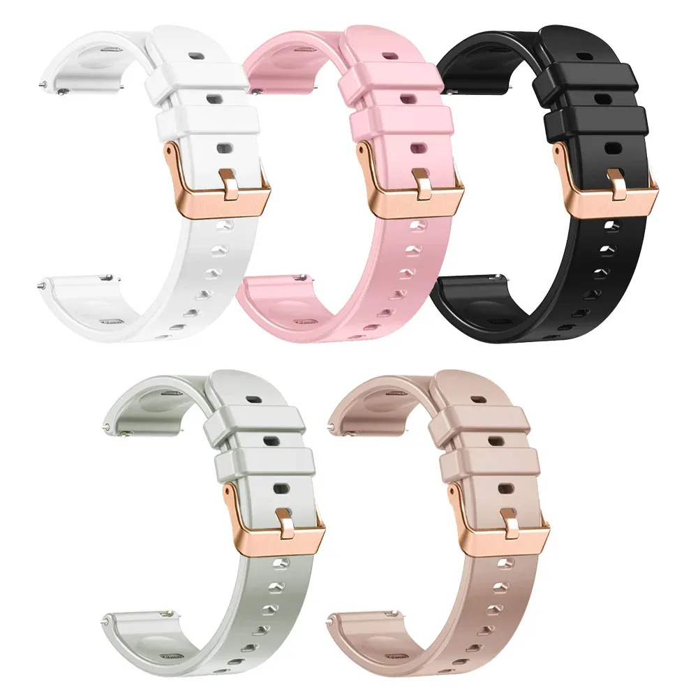 Bracelet silicone 18 mm pour Garmin Venu 3S Forerunner