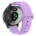 Bracelet silicone 20 à 22 mm Garmin Vivoactive – Couleur du bracelet Light purple