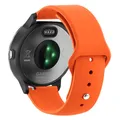 Bracelet silicone 20 à 22 mm Garmin Vivoactive – Couleur du bracelet Orange 5