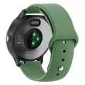 Bracelet silicone 20 à 22 mm Garmin Vivoactive – Couleur du bracelet Pine green 8