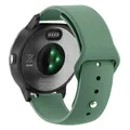 Bracelet silicone 20 à 22 mm Garmin Vivoactive – Couleur du bracelet Pine Needle Green 21
