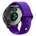 Bracelet silicone 20 à 22 mm Garmin Vivoactive – Couleur du bracelet Purple