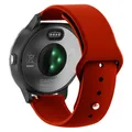 Bracelet silicone 20 à 22 mm Garmin Vivoactive – Couleur du bracelet Red 4