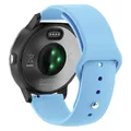 Bracelet silicone 20 à 22 mm Garmin Vivoactive – Couleur du bracelet Sky blue 14
