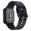 Bracelet silicone 20 à 22 mm pour Amazfit GTS GTR – Couleur du bracelet Black