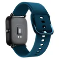 Bracelet silicone 20 à 22 mm pour Amazfit GTS GTR – Couleur du bracelet Bluish